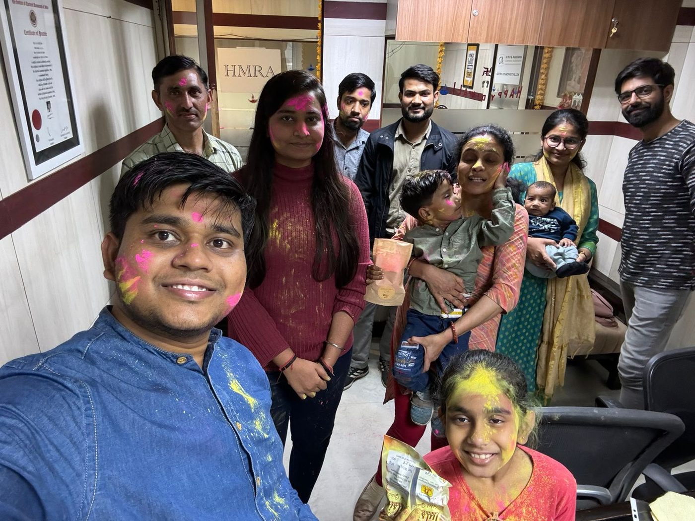 Holi at the office